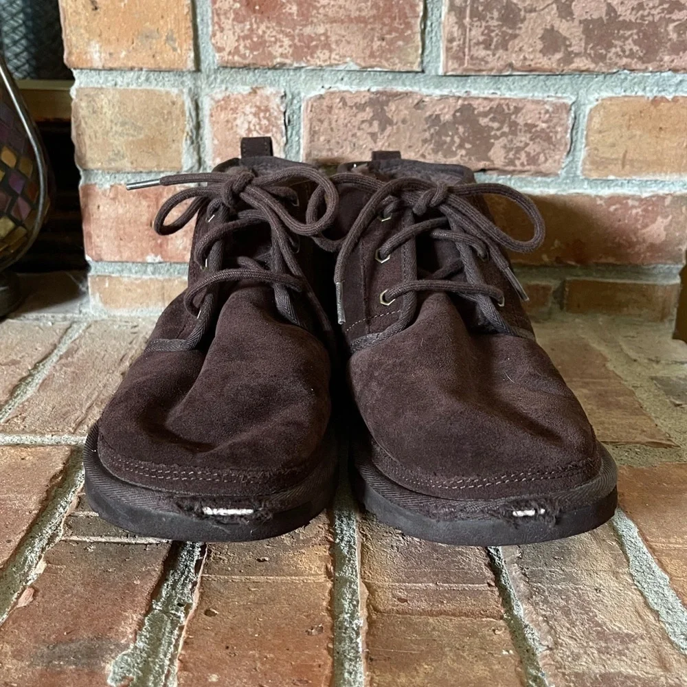 UGG Neumel Brown Suede Boots